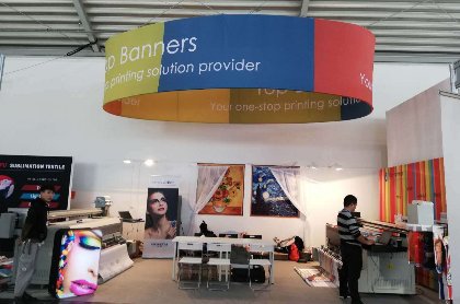 Top-banners in Munich Fespa 2019